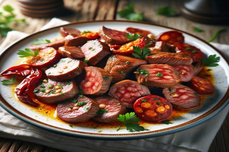 recette saute de veau au chorizo